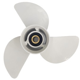 WHNIG 13 1/2x15-K 6E5-45947-00-EL Boat Motor Aluminum Outboard Propeller - for Yamaha Outboard Engines 60HP 70HP 75HP 80HP 85HP 90HP 115HP 130HP - 15 Tooth-RH