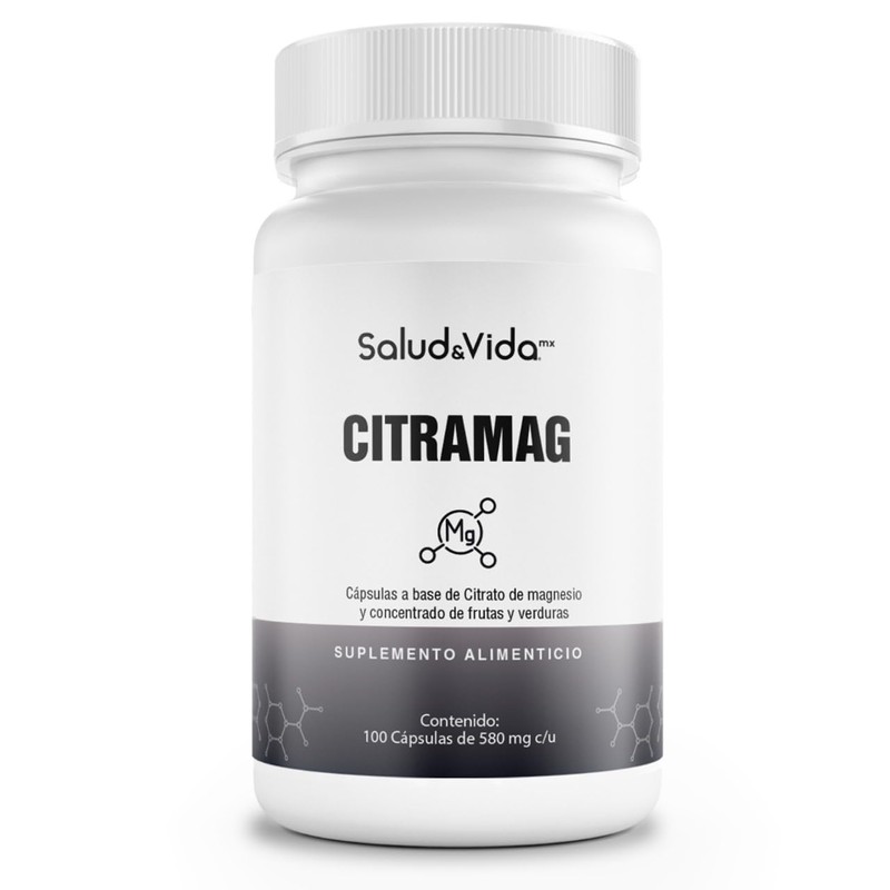 Salud Vida MX - Suplemento de Citrato de Magnesio -
