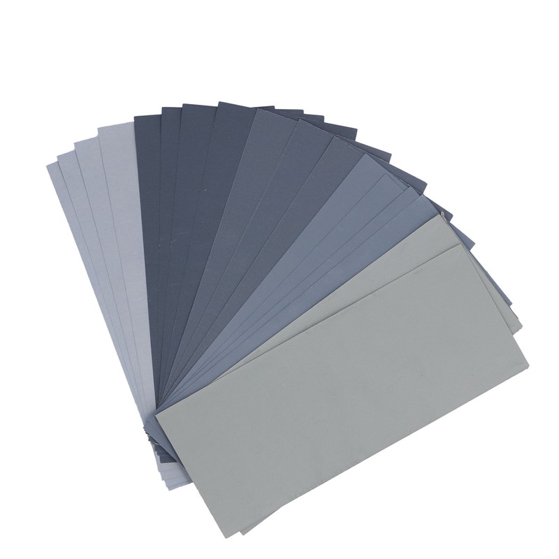 20Pcs Sand Paper Dry Wet Sandpaper 1000 to 7000 Grit