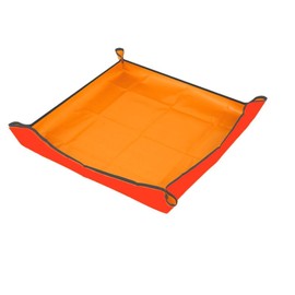 Waterproof Plant Mat - Extra Large Spill-Proof Gardening Mat, Portable Foldable Design for Indoor/Outdoor Soil Changing, Potting Transplanting Pruning (Orange, Extra Large 39.3" X 39.3")