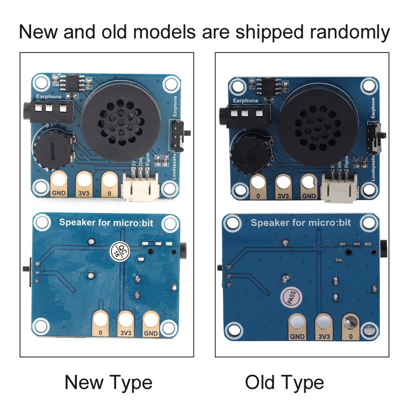 Speaker Module Expansion Board for Micro: bit NS8002 Chip