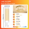 ZHENMING Dimmable G9 Led Bulbs 75W 80W 100W T4 Clear