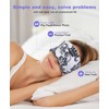 LOVE EYE Sleep Headphones Bluetooth 5.4 Headband, Wireless Sports Earphones