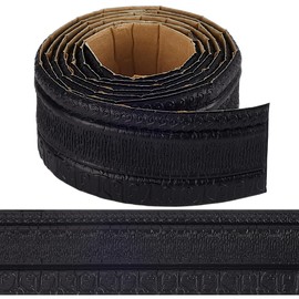 CRASPIRE 90.5 x 3.14in Peel and Stick Wallpaper Border Black Crown Molding Self Adhesive Flexible 3D Baseboard Trim Mirror Sticky Wall Edging Base Lines Foam for Hotel Home Bathroom DIY Decor