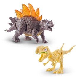Smashers-Mix-Series 4 Combo Pack Lava Slime Surprise and Mini Light-Up Dino Stegosaurus Mail Box by ZURU 7479D-S001