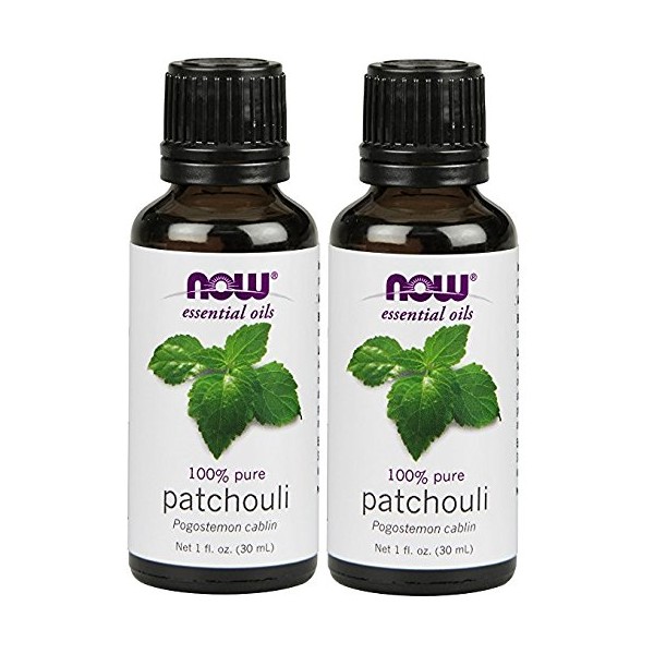 Now Solutions Patchouli Essential Oil, 1-Ounce (Pack of 2)