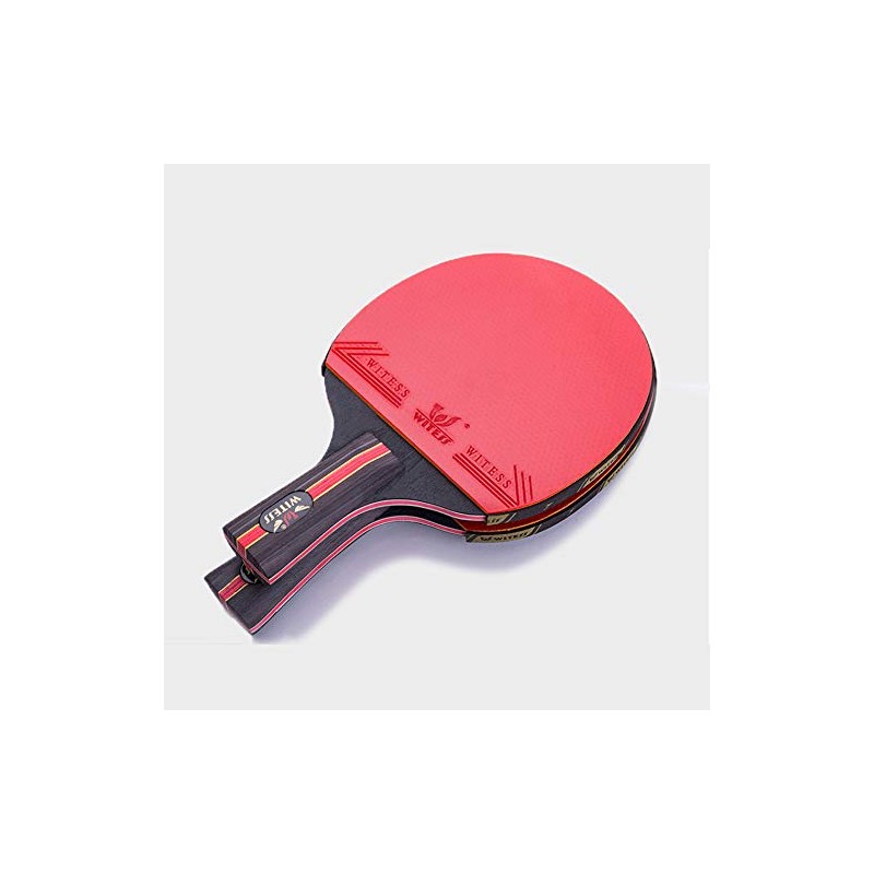Table Tennis Racket, Beginner, Intermediate, Shake, Carbon Case, Pen, Double-Sided,