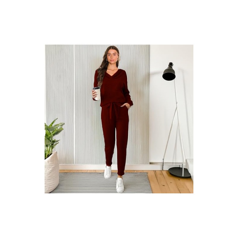 GENERICO CONJUNTO DEPORTIVO CASUAL PARA DAMA FIORE VINO CH/M