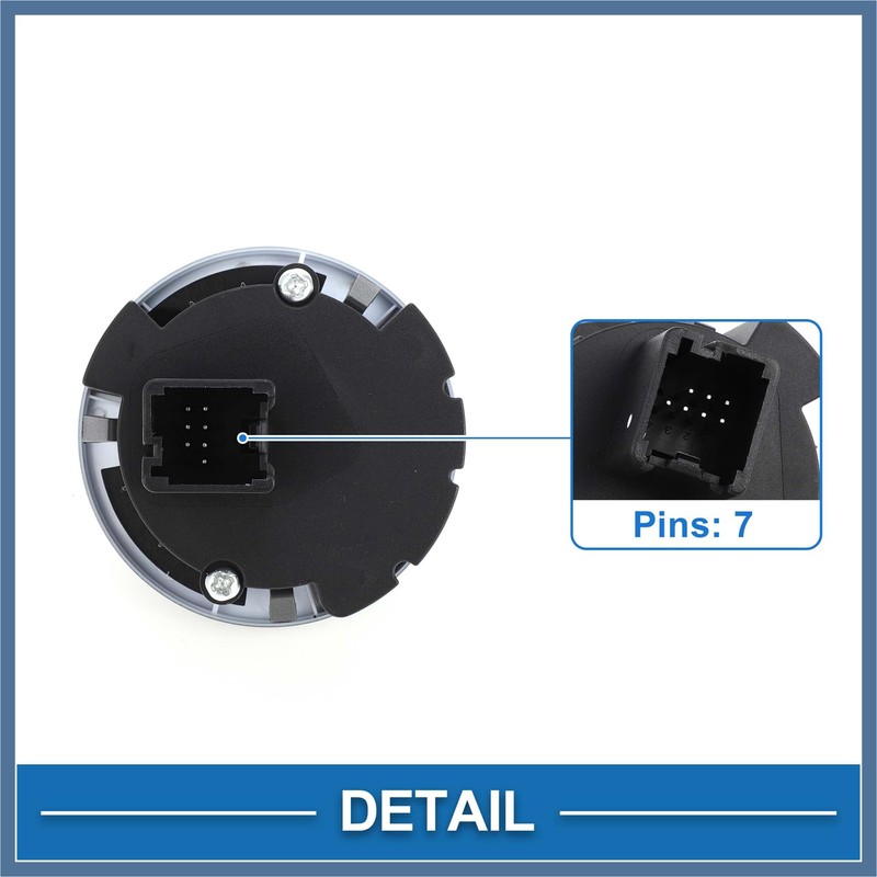 SWITCHRISE Car 4x4 4WD E-Locker Control Switch Knob No.AL3Z-14B166-BA/CL3Z-14B166-EA E-Locker