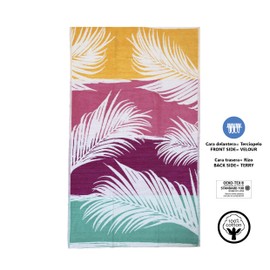 LEBENGOOD, Large Towel 90 x 170 Beach, Pool, Lounger, Bath, Shower, 100% Egyptian Cotton, Velvet, Curl. ECOTOWEL, Absorbent, Soft, Drying, Men, Women, Boys and Girls (900) x170 Ribak)