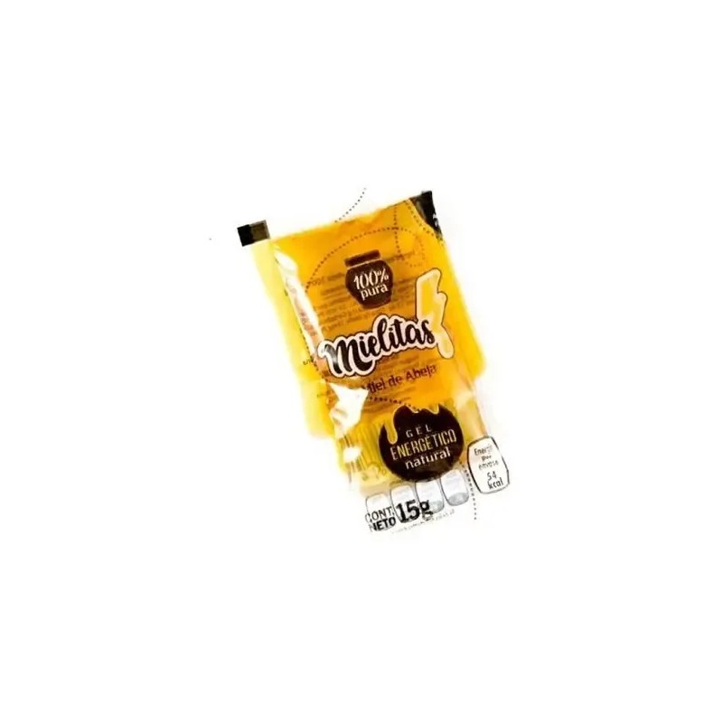 2 Cajas- Gel Energetico Natural Caja Con 50 Pzas Cu.