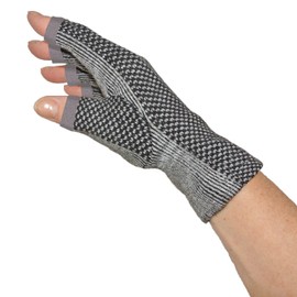 Inthermax© Women's Fingerless Pain Gloves Bamboo Cold Rheumatism Active Gloves 1 Pair