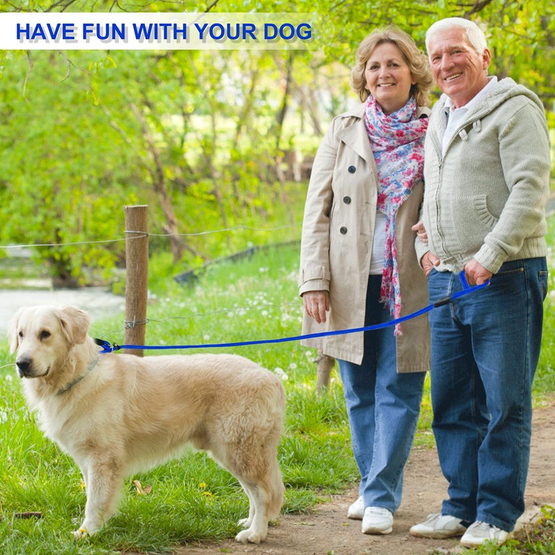 Dog Slip Leads Leash, 4.5FT Durable Puppy Rope Leashes Collar