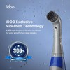 iDOO Electric Grout Brush | Rechargeable with 6 Replacement Heads