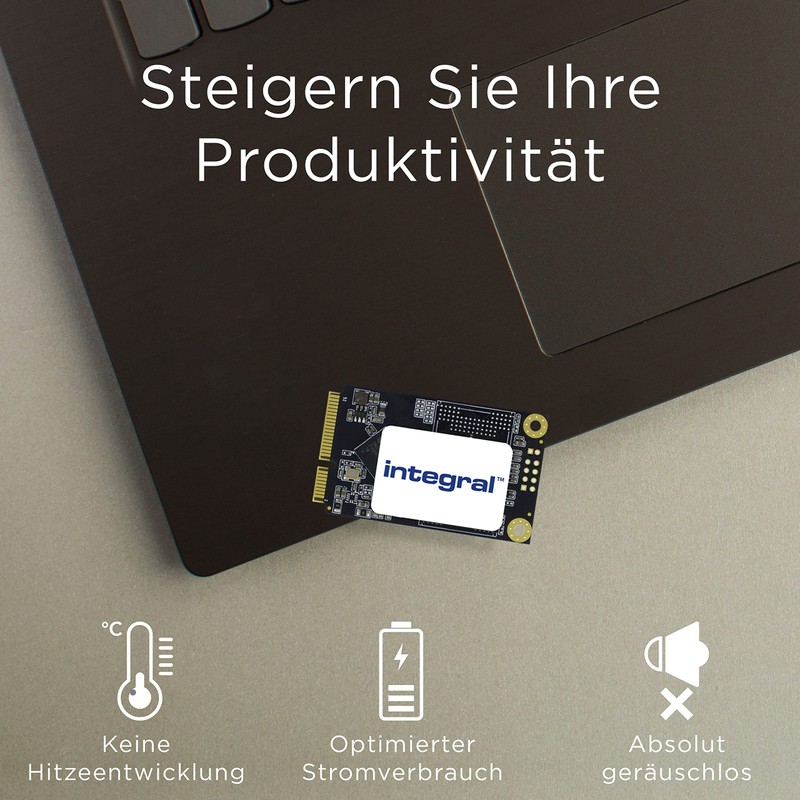 Integral 256GB mSATA Internal SSD for PC and Laptop, up