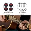 ibasenice Skull Tuning Pegs Cap - 6PCS Plastic Guitar Peg