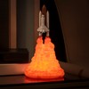 3D Printing Space Shuttle Lamp USB LED Children Baby Night