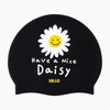 XBLUE XBL-5220 Nice Daisy Silicone Wrinkle Swim Cap / 엑스블루 XBL-5220 나이스 데이지 실리콘 링클 수모