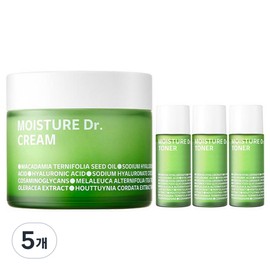 Isoi Moisture Doctor Jang Soo-jin Moisture Cream 70ml + Moisture Doctor Toner 8ml x 3p, 5 pcs / 아이소이 모이스춰 닥터 장수진 수분크림 70ml + 모이스춰 닥터 토너 8ml x 3p, 5개