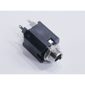 SWITCHCRAFT #112BX Type Box Type Stereo Jack for 0.25 inch (6.35 mm) Plug, Our Original Product, For Effectors and Electronic Crafts (Set of 3)