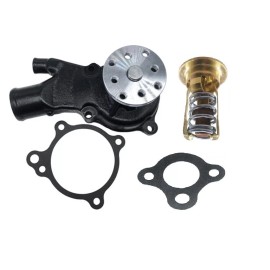 North Boatparts 3.0L engine water circulation pump Mercruiser Marine w/ THERMOSTAT 2.5 3.0 2.5L