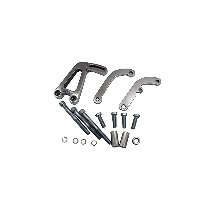 Kit de soporte de dirección asistida de bloque pequeño, aluminio