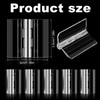 20 Pieces Acrylic Hinges Clear Acrylic Mini Hinge Transparent Plastic