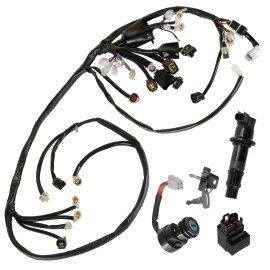 Caltric Wire Harness/Starter/ Ignition Key Switch,Coil Yamaha YFZ450 Bill Ballance 06 07
