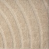 LUXE WEAVERS Modern Geometric Wave Beige 2x3 Area Rug