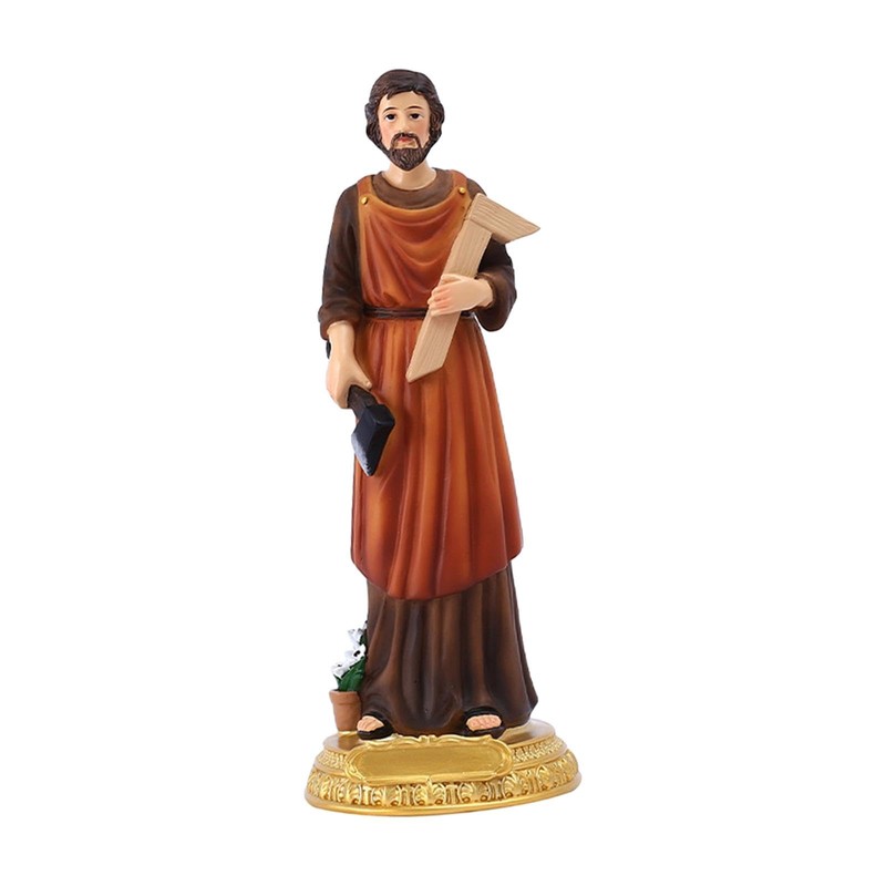 Harilla ST Joseph Statue Saint Joseph Figurine Christian Decorative Interior