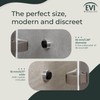 EVI | Wall Mounted Doorstop | 0.7'' x 1.37'' |