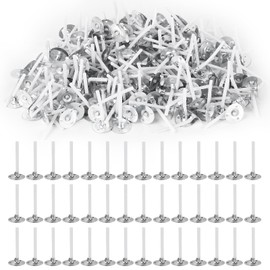 600 stoppini per candela, stoppini da 2,6 cm in cotone, per stoppine, candele fai-da-te