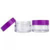 Pana Beauticom® (12 PCS) 20G/20ML Round Clear Plastic Refill Jars
