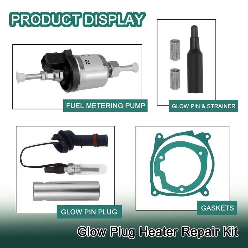 Complete Glow Plug Heater Repair Kit for Espar Airtronic D2