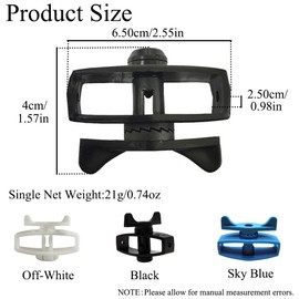 12Pcs Electric Fence Line Tighteners, Line Tensioner Wire Tensioner Portable Tape Tighteners Reusable Wire Ratchet Tensioner, White