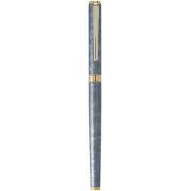 Pilot Fountain Pen Cavalier, Marble Body, Fine Nib, Black&Gray (FCAN-5SR-BGY-F)