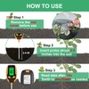 Justmetr 5 in 1 Soil PH Meter, Soil Tester Moisture,
