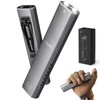 MIAOKE Rechargeable Ultra Thin EDC Flashlight 3000 Lumens UV and