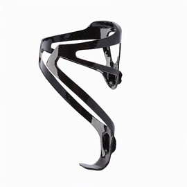 RICYRLK Bicycle Bottle Cage, Ultra Lightweight Carbon Fiber Bottle Cage Drink Holder Cycle Bottle Cage with Screws, Bottle Cage, Carbon Bottle Cage, Strong, Stretchable, Suitable for Many Jars,