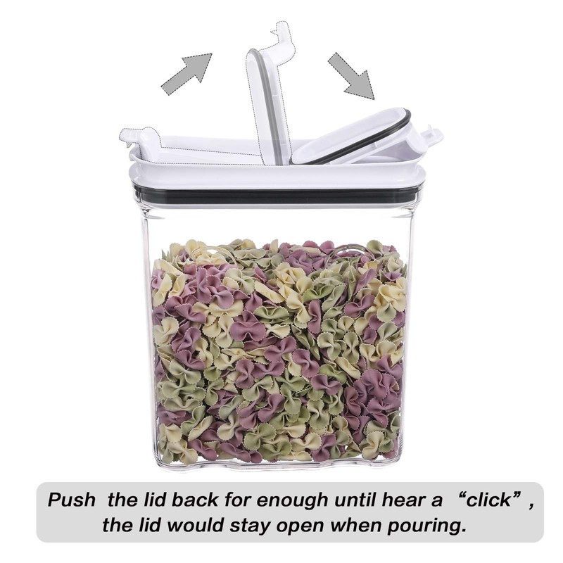 FreshKeeper Cereal Containers Storage Set, Airtight Food Storage Container with