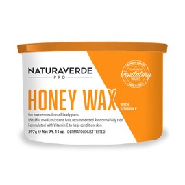 Natura Verde Pro HONEY WITH VITAMIN E Soft WAX 14 oz. Can