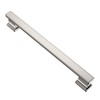 Alzassbg 5 Pack Brushed Satin Nickel Cabinet Pulls, 7 Inch(177.8mm)