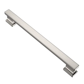 Alzassbg 5 Pack Brushed Satin Nickel Cabinet Pulls, 7 Inch(177.8mm) Hole Centers Kitchen Cabinet Handles for Cabinets and Drawers AL3061SN