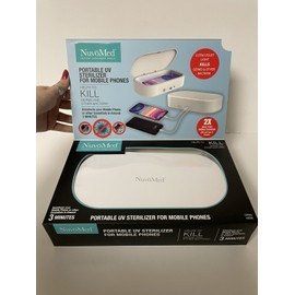 NuvōMed NEW NuvōMed Portable UV Sterilizer for Phones, Eliminate Germs & Bacteria - R315