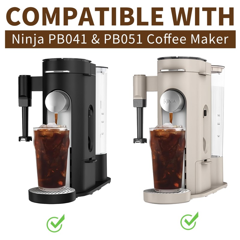 Disposable Coffee Paper Filters for Ninja PB051 PB041 Coffee Maker,