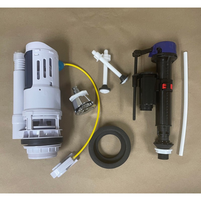 2.5 inch Adjustable Flush Valve and Adjustable Tower Fill Valve