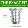 Spare Hardware Parts Drawer Screws (Replacement for IKEA Part #100365)