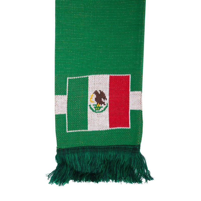 Mexico Soccer Knit Scarf