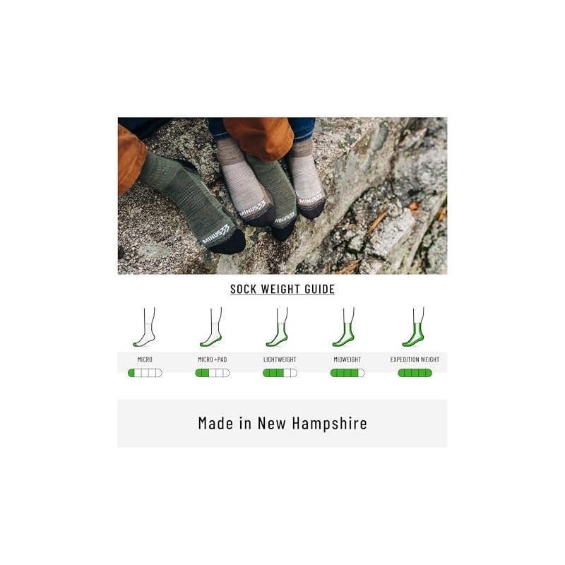 USA Made - Over the Calf Socks - Expedition Weight