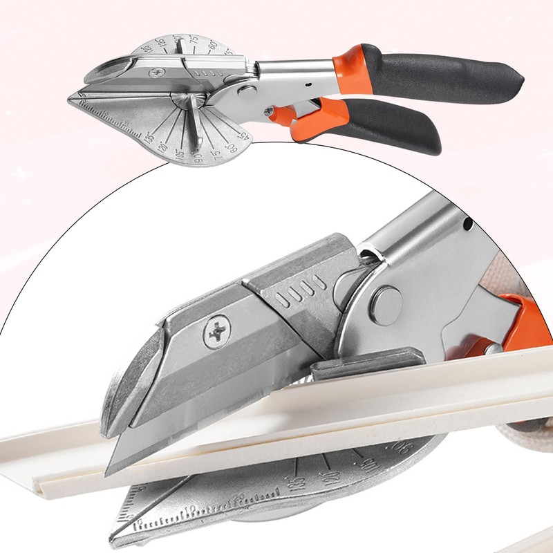 BRIOTA Mitre Scissors, Angle Scissors, Sealing Scissors, Multifunctional Trunking Scissors,